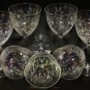 Starburst Crystal Wine Glass Set