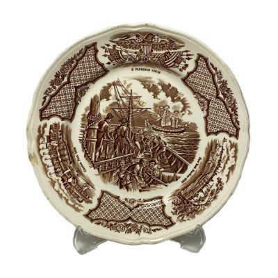 Vintage Fair Winds China Dinner Plate
