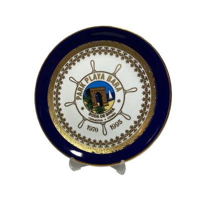 Plato Park Playa Bara Souvenir Plate