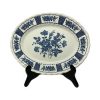Myott Melody Blue Floral Oval Serving Dish