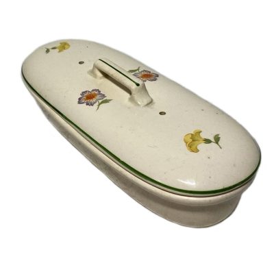 Ceramic Society Earthenware Comb Trinket