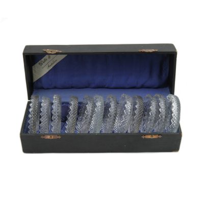 Antique Crystal Coasters