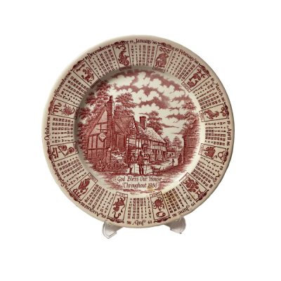 Vintage English Ironstone plate