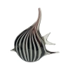 Murano Glass Fish with Striped