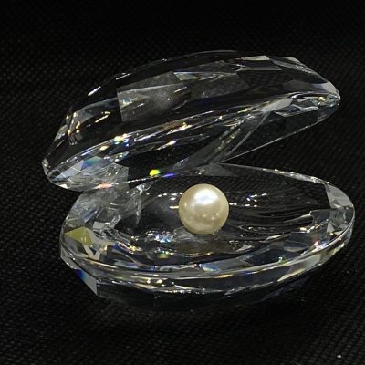 Swarovski Shell With Pearl