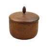 Vintage Wooden Tobacco Jar