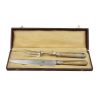 Antique Italian Silver-Plated Knife & Fork