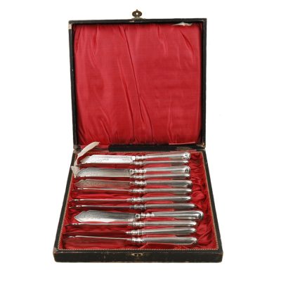 Silver-Plated Dessert Knife Set WMF