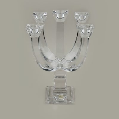 Crystal 5 Armed Candlestick