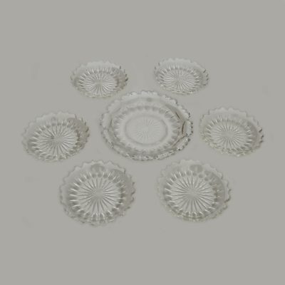 American Brilliant Period Crystal Plates