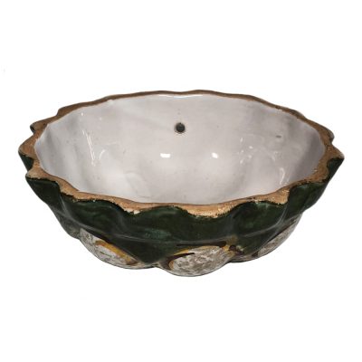 Vintage Italian Scalloped Bowl