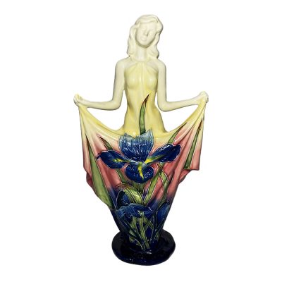 Art Deco Porcelain Figurine Of A Lady