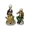 Vintage Porcelain Musical Duet Figurines