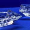 Villeroy & Boch Pair Of Crystal Candle Holders