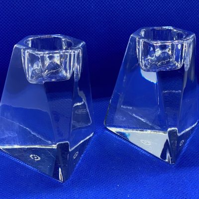 Pair Of Villeroy & Boch Candle Holders