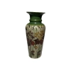 Art Nouveau Hand Painted Opaline Vase