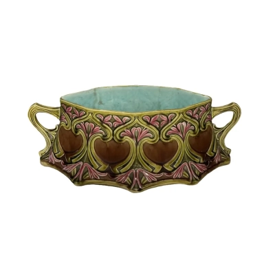 Frie Onnaing Majolica Planter