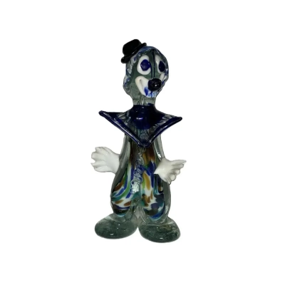 Murano Style Rare Vintage Clown