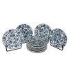 Set Of 12 Porcelain Dessert Plates