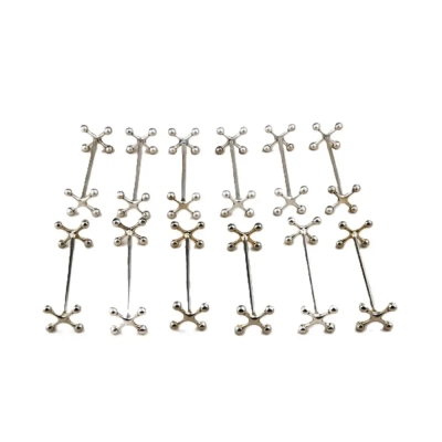 Set Of 12 Silver Plated Knife Rests