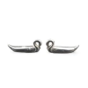 Silver Plated Swan Knife Rests, Set Of 12