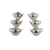 Teapot Place Card Holders Silver Plated