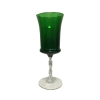 Vintage Empoli Emerald Green Goblet