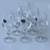 Set Of 6 Bohemia Wine Glasses