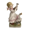Girl With Goose Figurine