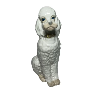 Spanish Casades Porcelain Dog Figurine