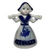 Delft Blue Dutch Milkmaid Figurine