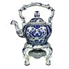 Delftware Antique Boch Porcelain Teapot Set