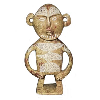 Tribal Guardian Stone Carving