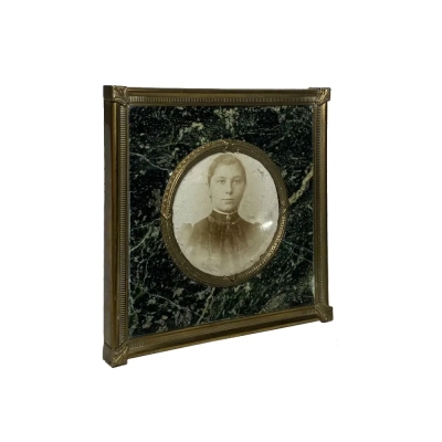 Antique Bronze Portrait