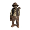 Australian Bushman Figurine By Foxhill Farm Pottery
