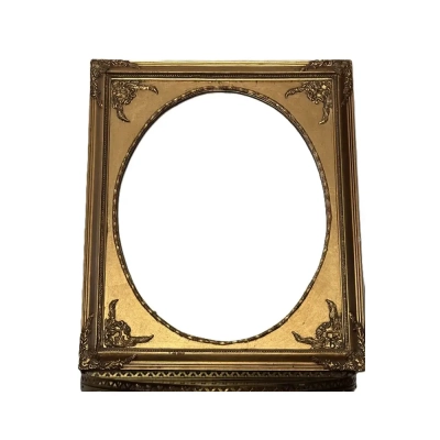Baroque Gold Plated Wall Mirror