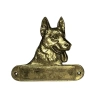 Brass Dog Nameplate