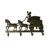 Brass Horseman and Carriage Key Holder
