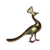 Brass Peacock Sculpture