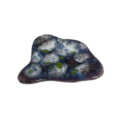 Colorful Art Deco Brooch