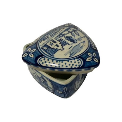 Delft Blue Trinket Box
