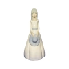 Girl With Hat Porceval Figurine