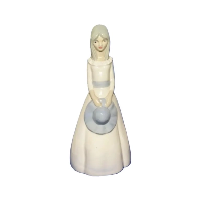 Girl With Hat Porceval Figurine