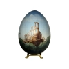 Hand-Painted Porcelain Egg