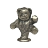 Mini Silver-Plated Bear Sculpture