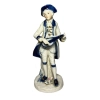 Delft-Style Porcelain Musician