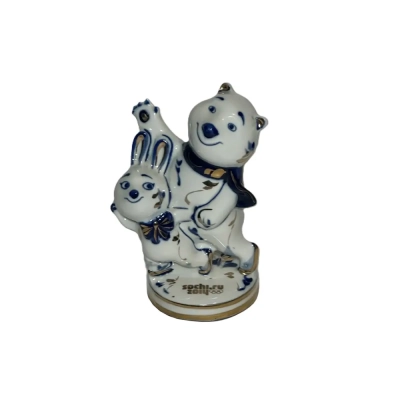 2014 Sochi Bear & Hare Figurine Scaters