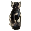 Handmade Two-Toned Abstract Pfeiffer Cat Figurine