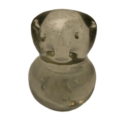 Bullicante Glass Abstract Sculpture