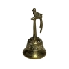 Brass Table Bell With Bird Finial